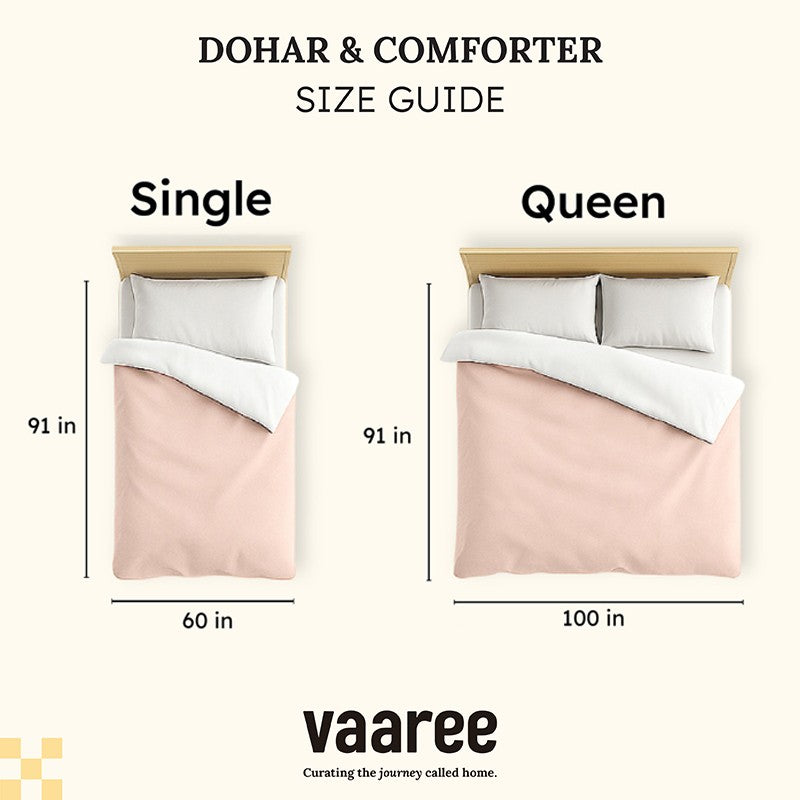 Manisha Reversible Microfiber Comforter (Pink) - 150 GSM media 7