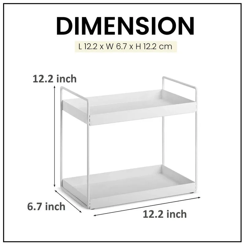 Glam Caddy Metal Racks -White media 7
