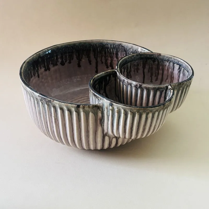 Double Dip Snack Bowl (800 mL) - Pink media 3