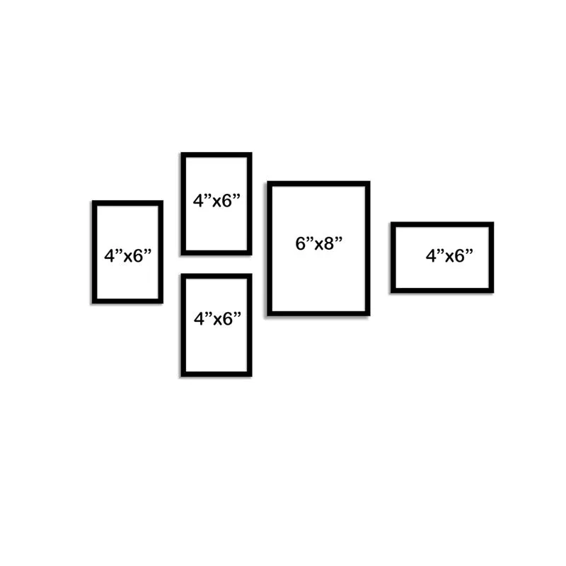 Winnifred Wall Photo Frame - Set of Five media 4