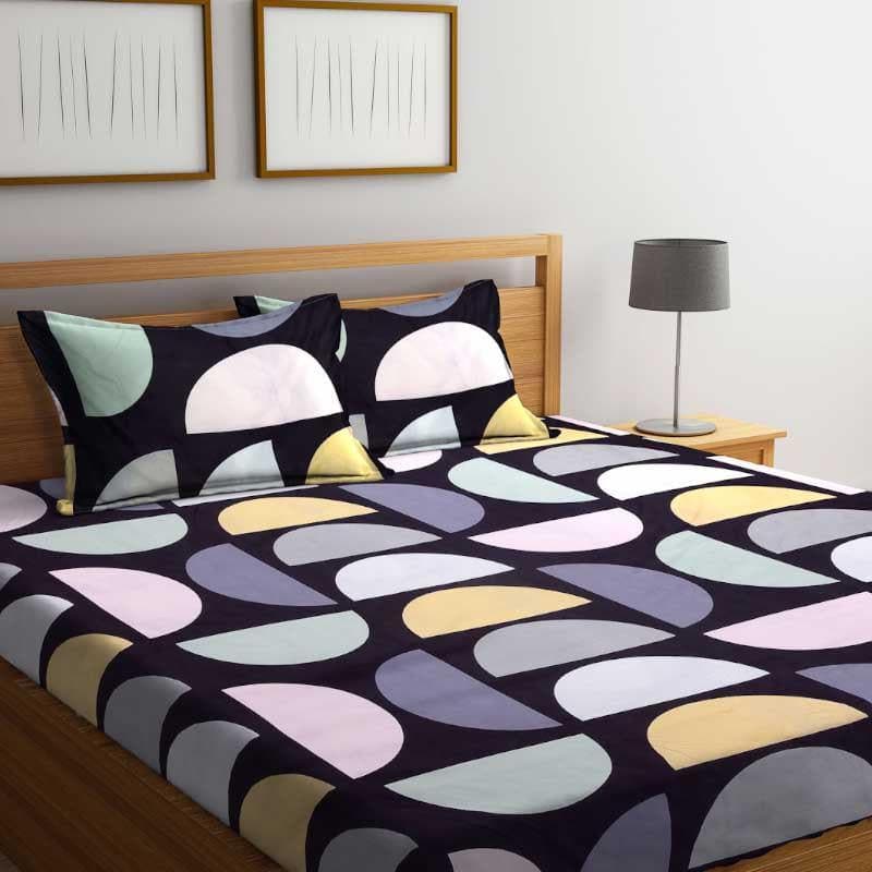 Carole Printed Microfiber Bedsheet - 130 GSM media 3