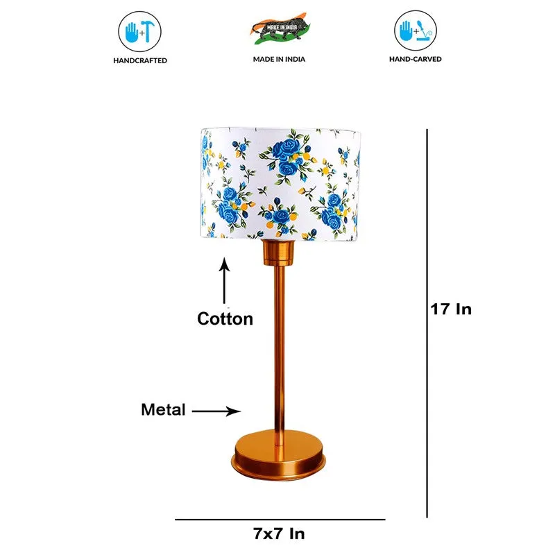 Kavira Ravo Floral Metal Table Lamp - Multicolor media 8