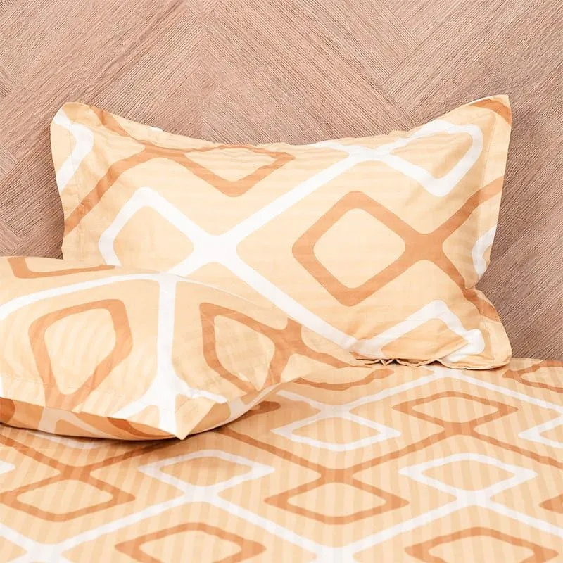 Nannia Neo Cotton Bedsheet (Yellow) - 200 TC media 4