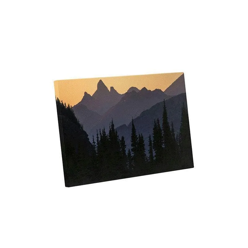 Indian Peaks Sunset Canvas Wall Painting - Gallery Wrap media 3