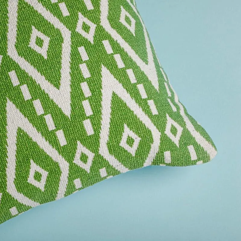 Zora Ethnic Cushion Cover - Green media 4