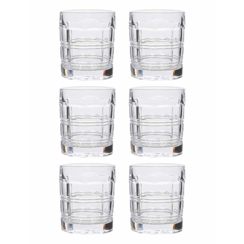 Auster Old Fashioned Glasses (300 ML) - Set Of Six media 4
