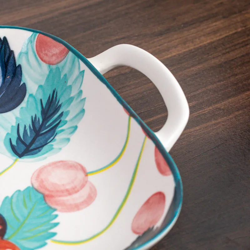 Floral Fest Porcelain Platter - Four Piece Set media 5