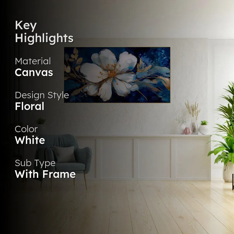 Calyps Floral Wall Painting media 2