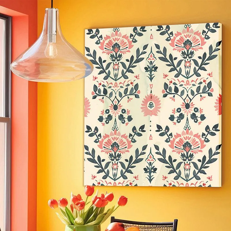 Zehn-e-Gul Canvas Floral Wall Art media 2