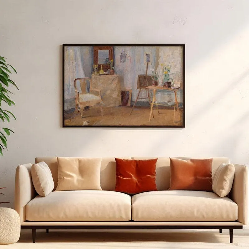 Atelier Canvas Wall Painting - Black Frame media 4