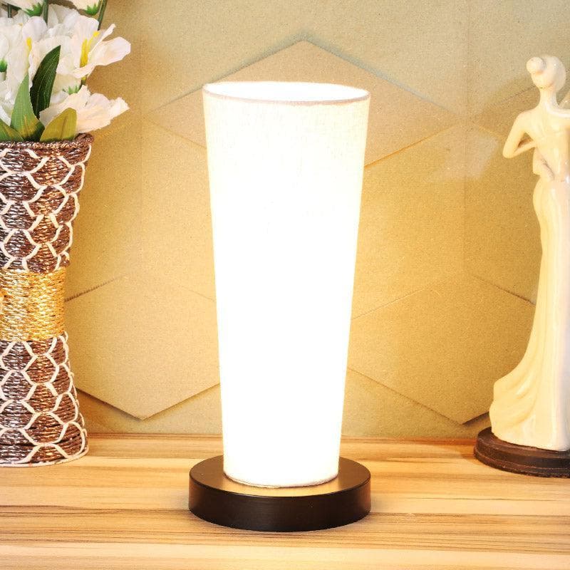 Jorgo Fabric Table Lamp - White
