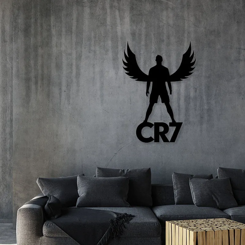 Cr7 Black Iron Wall Accent media 1