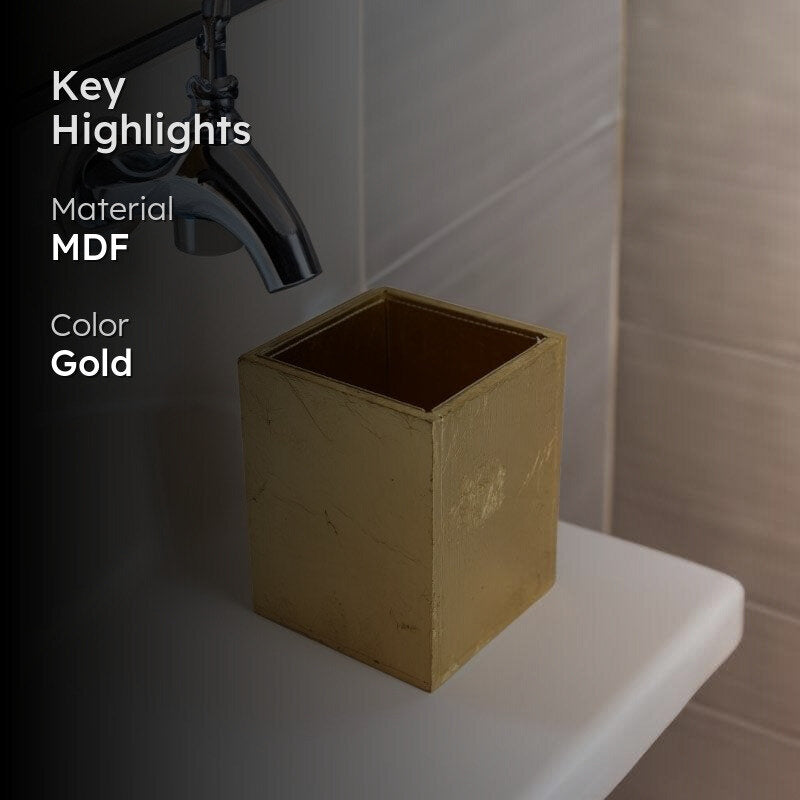 Tuscan Gold Toothbrush Holder media 2
