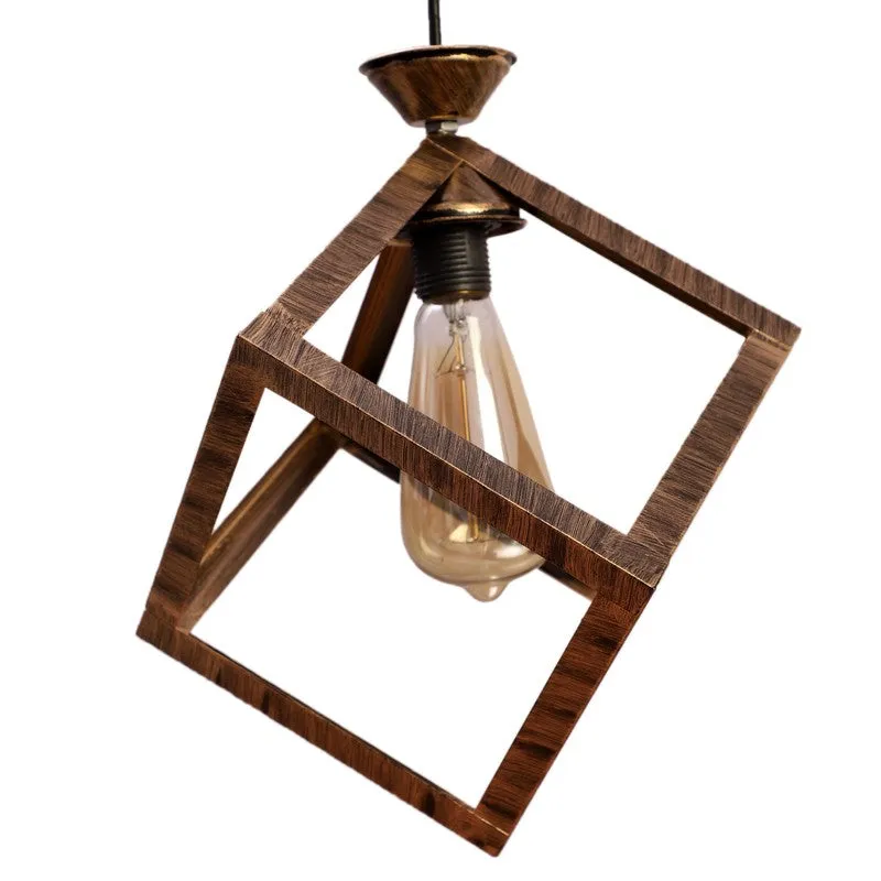 Golden Touch Iron Ceiling Lamp media 6