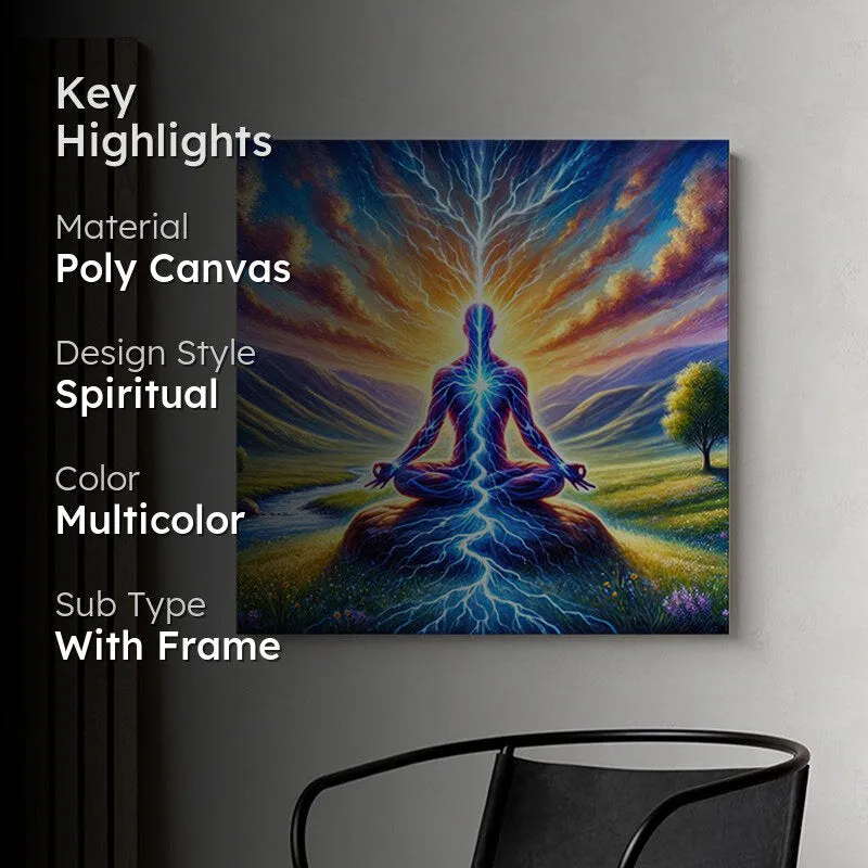 Spirtual Eneregy Wall Painting media 2