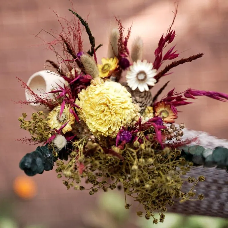Mizuka Multicolor Dried Floral Bunch media 4