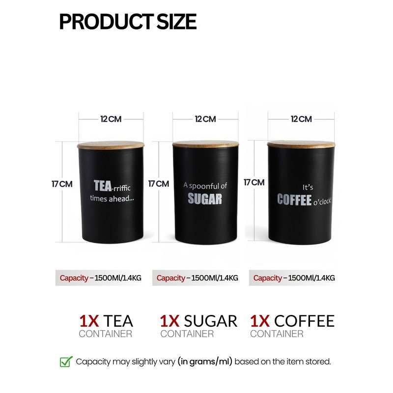 Modern Minimalist Storage Container (1500 mL) - Set Of Three media 9