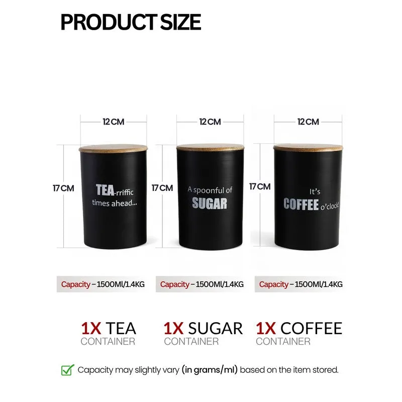 Modern Minimalist Storage Container (1500 mL) - Set Of Three media 9