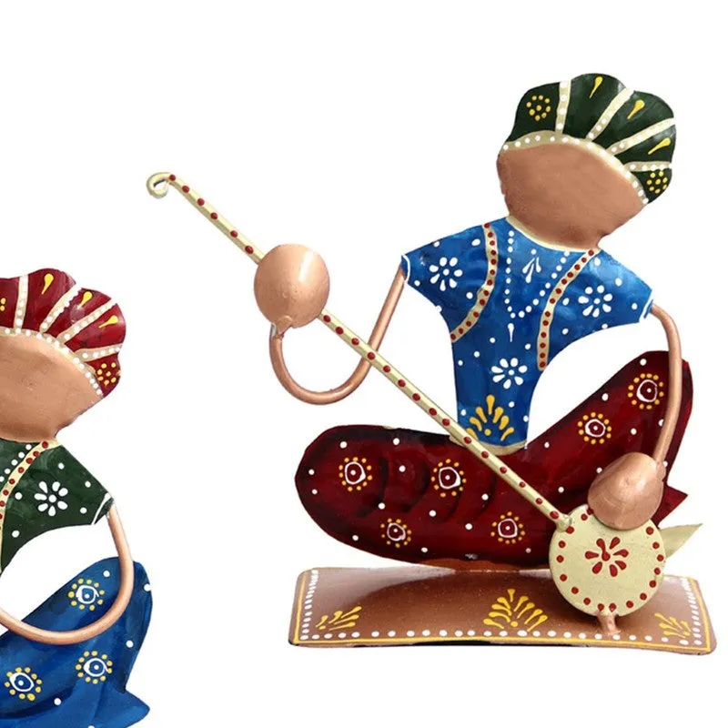 Hand (Painted Musician Iron Set Showpieces) - Set Of Three media 7
