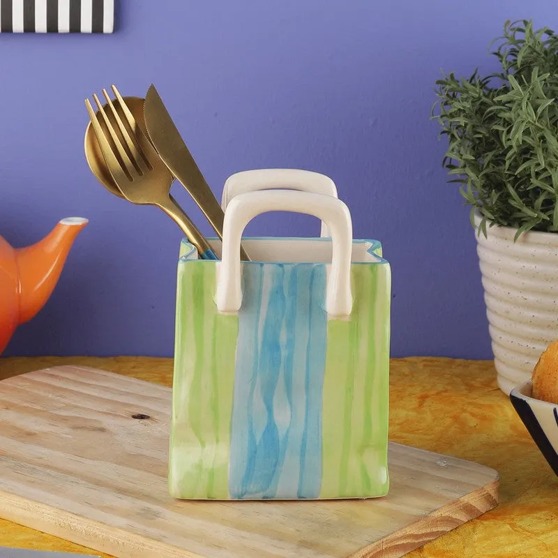 Stylish Cutlery Storage Stand - Set of Two media 1