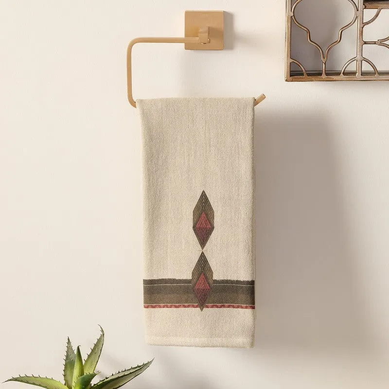 Heritage Bamboo Cotton Hand Towels with Box - Set Of Three media 4
