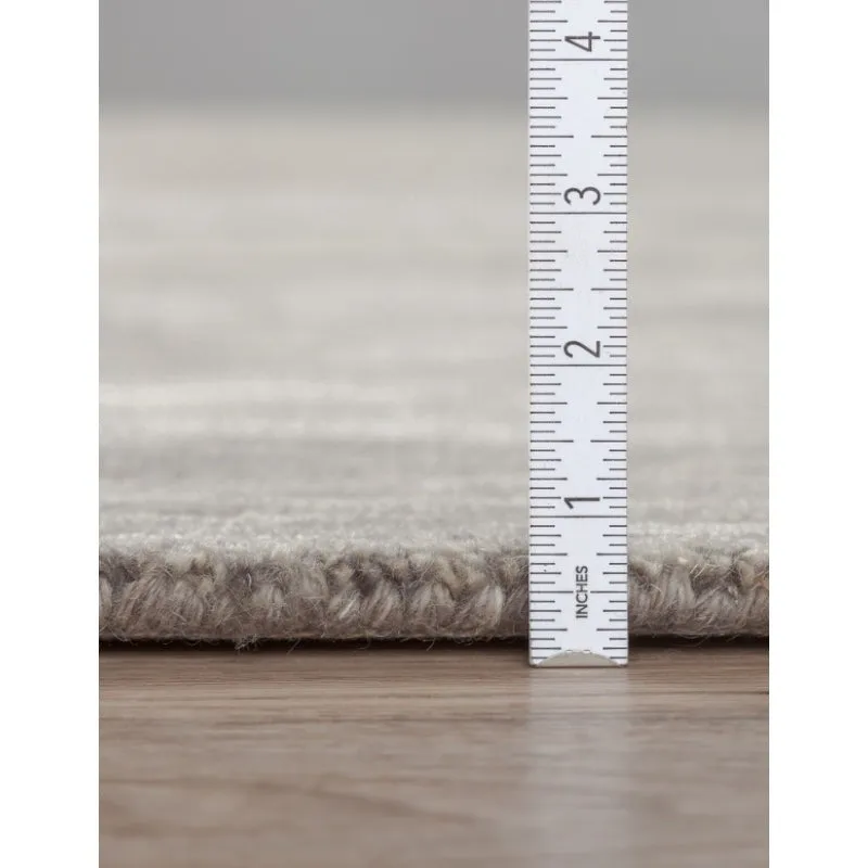 Aylin Hand Woven Wool Rug - Ash media 9