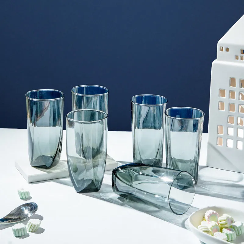 Luminarc Eiffel Tinted Glasses (350 mL/Grey) - Set Of Six media 1