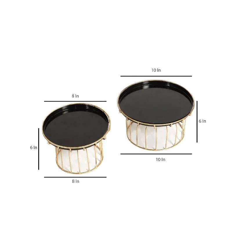 Collis Metal Cake Platter - Set Of Two media 5