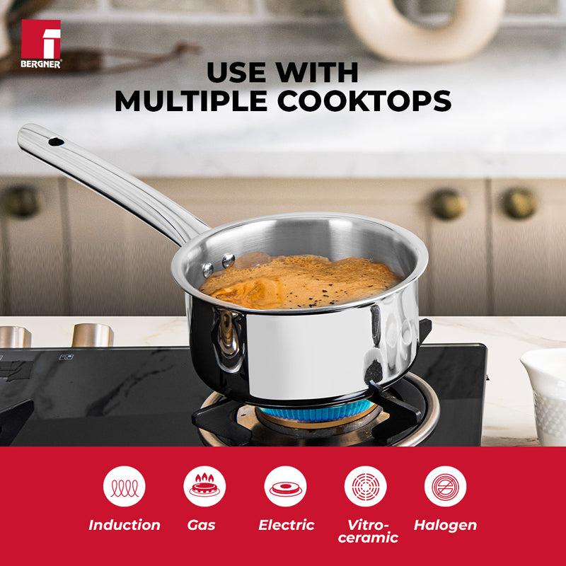 Bergner Induction Safe Saucepan - 1200ml/6 Inches media 4