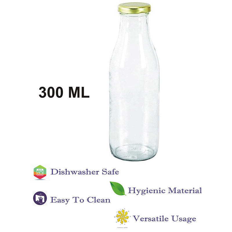 Risha Milk Bottle (300 mL Each) - Set Of Four media 3