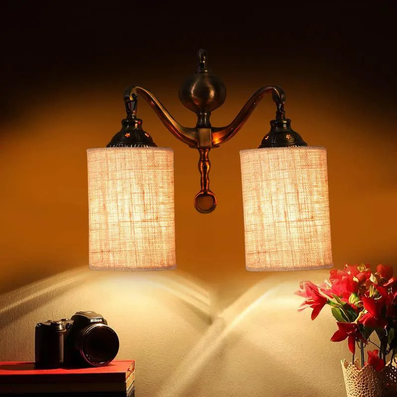 Glowbug Cylindrical Metal Wall Lamp media 4