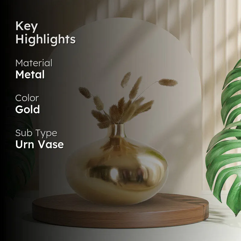 Elda Metal Vase media 2