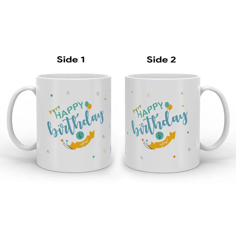 Happy Birthday Gift Ceramic Coffee Mug (300 mL) media 4