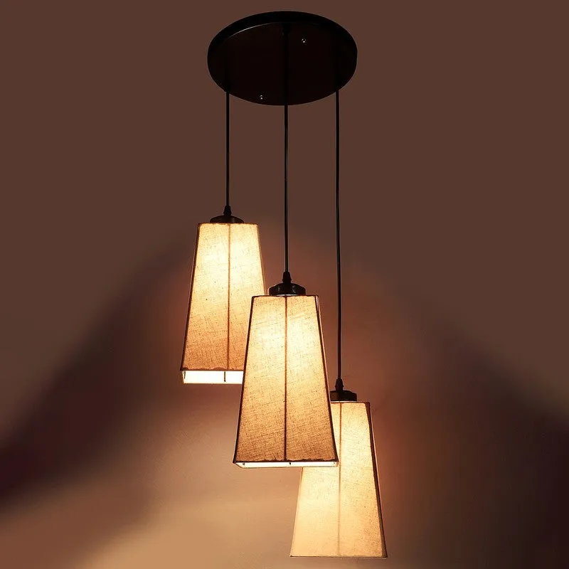 Shadowlux Triple Metal Ceiling Lamp - Grey media 6