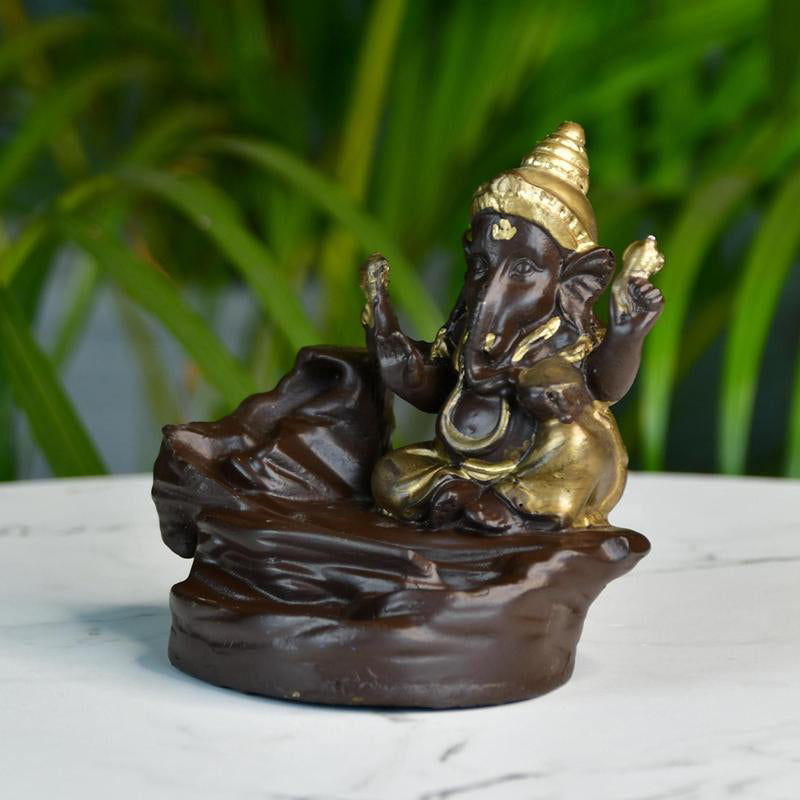 Golden Ganapati Smoke Fountain media 7
