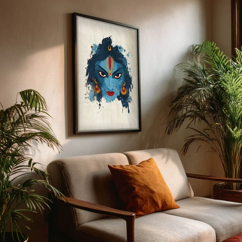 Maa Kali Divine Archival Paper Wall Art media 3