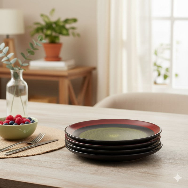 VelourVista Quarter Plates - Set Of Four