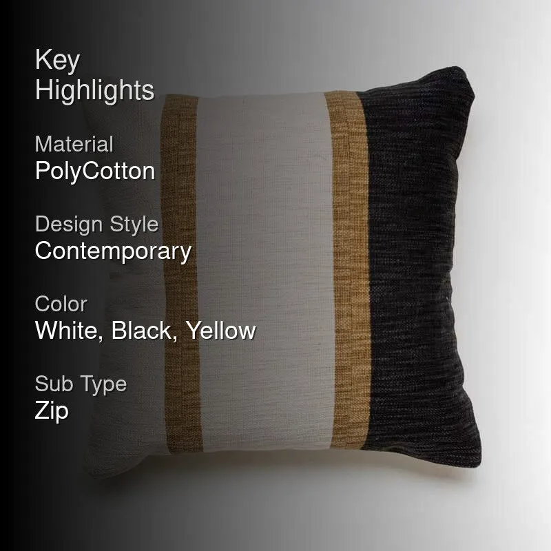 Evaraa Cushion Cover - Black media 2