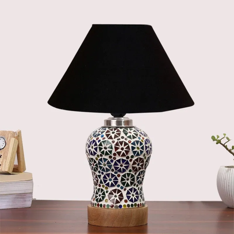Calira Wooden Table Lamp - Multicolor media 4