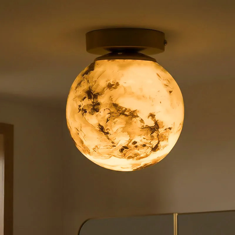 Palantir Glass Ceiling Lamp media 1
