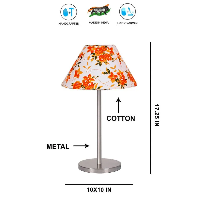 Noctra Serein Floral Metal Table Lamp - Multicolor media 8