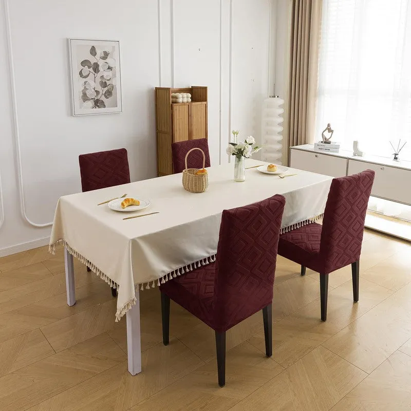 Floriva Polyester Chair Cover - Set Of Four media 1