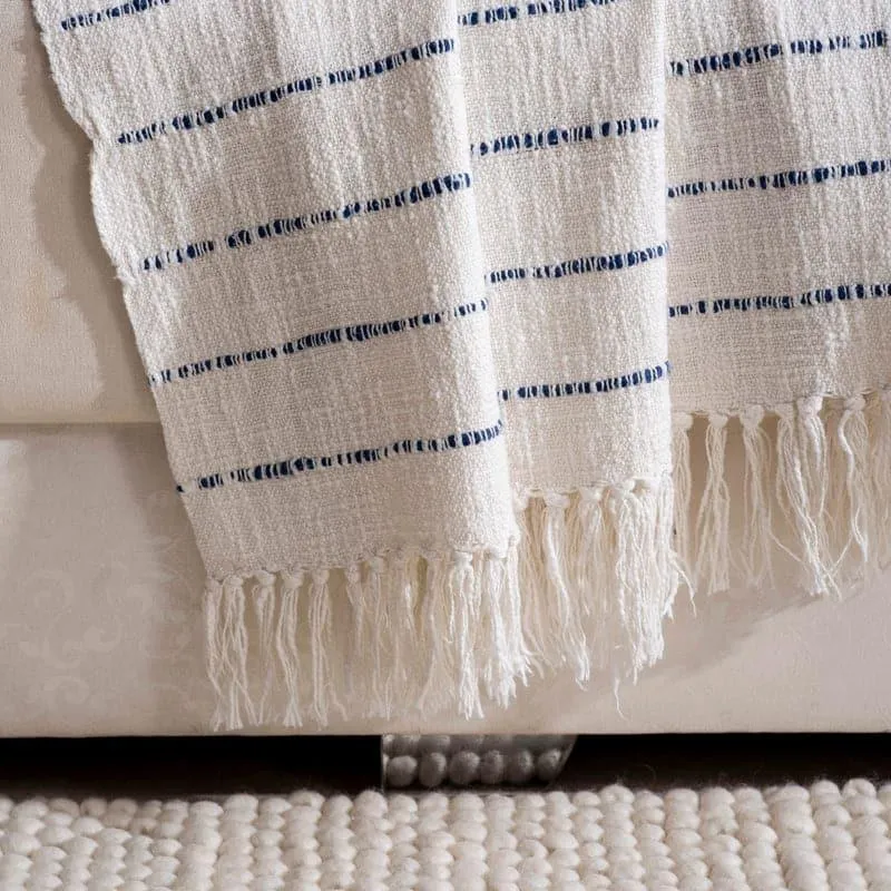 Arsha Stripe Woven Throw media 3