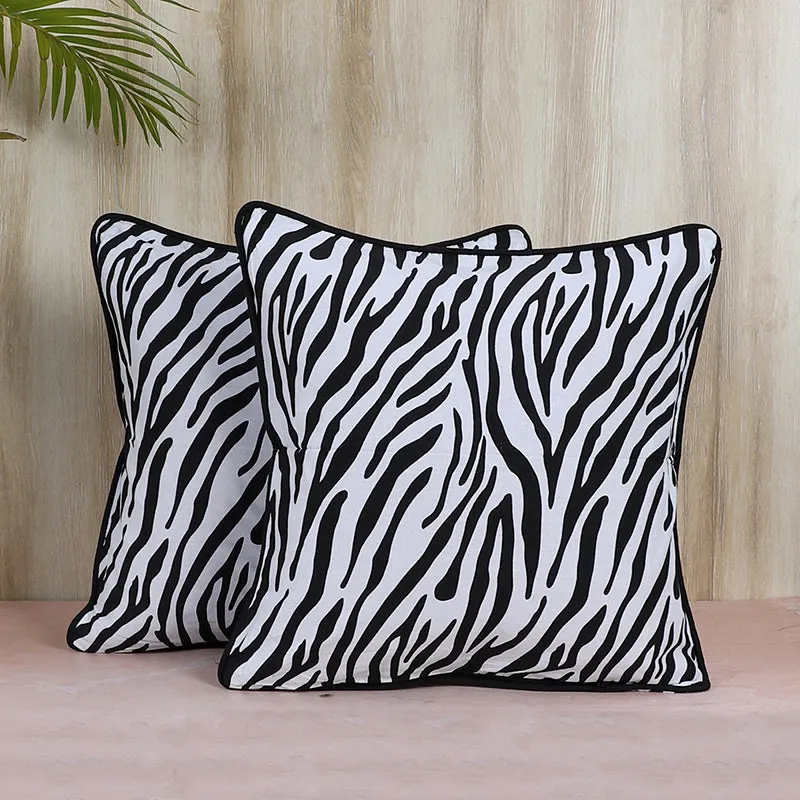 Swayam Eidos Printed Cushion Cover - Set of Two media 2