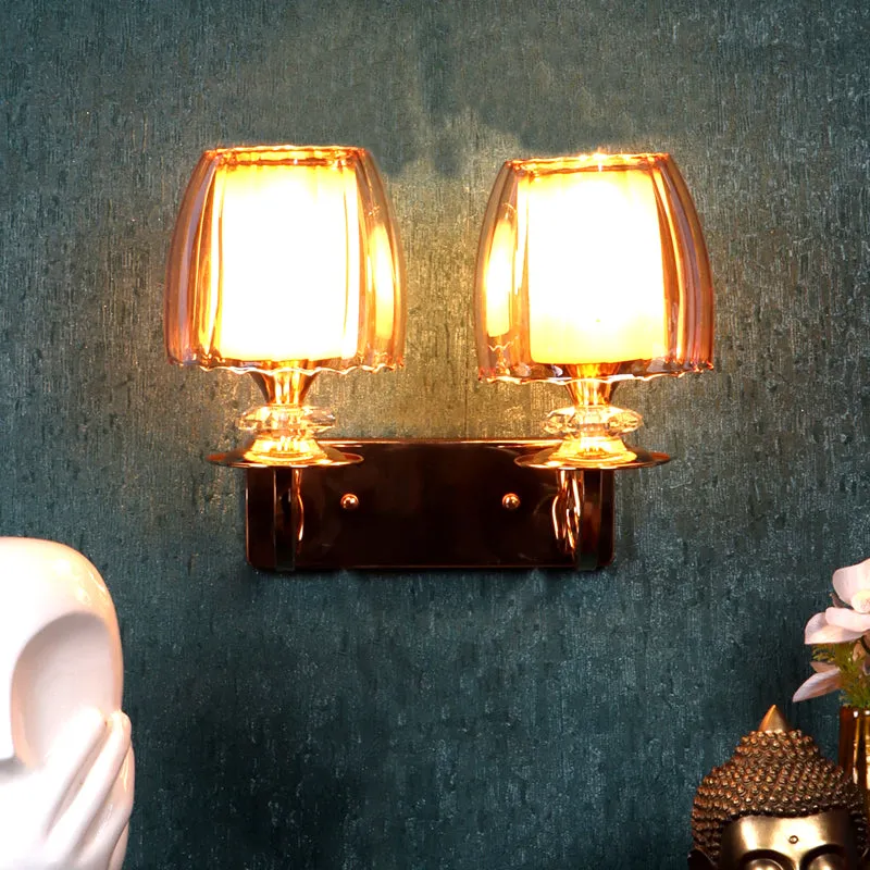 Glo Duo Iron Wall Lamp media 1