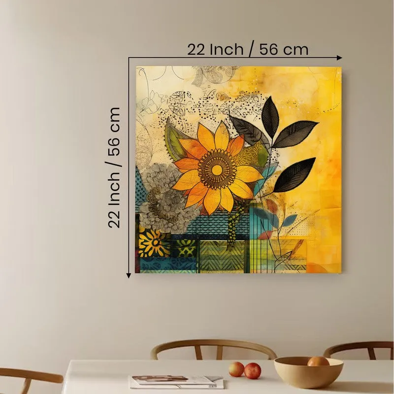 Ethnic Petal Canvas Wall Art media 9