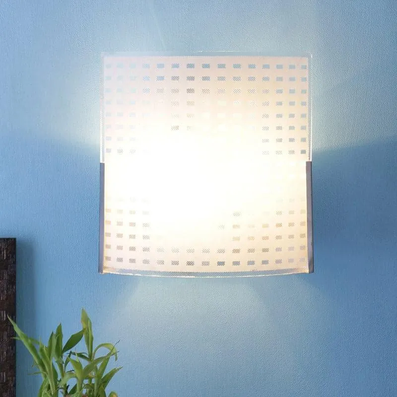 Drista Dune Glass & Metal Wall Lamp media 1