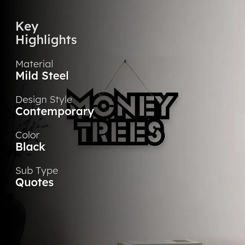 Money Trees Mild Steel Wall Accent media 2