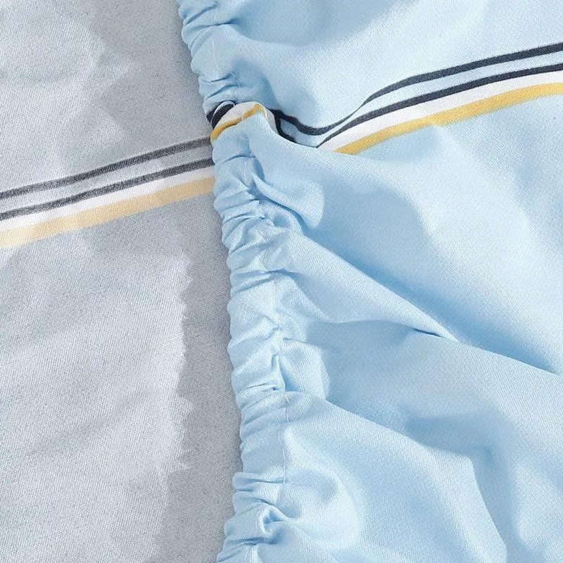 Chaen Checkered Bedsheet - 130 GSM media 6