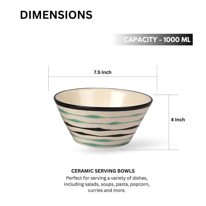 Sitara Serving Bowl (1 L) - Set Of Two media 13